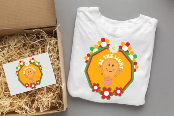 Be the Light Groovy Christian Design: Graphics That Speak to Faith and Style