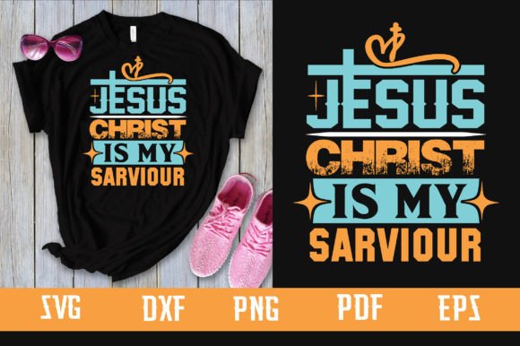 Jesus Christ is My Savior SVG Design – A Brand Designer’s Review for T-Shirt Graphics