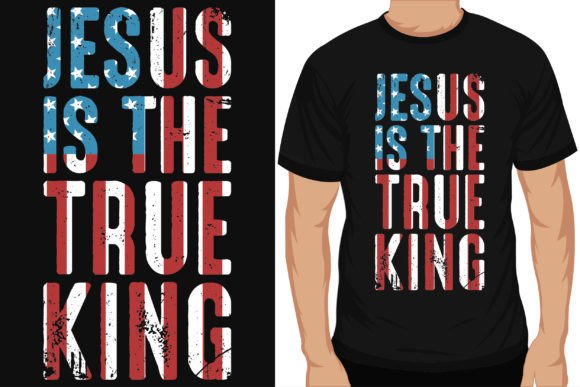 Jesus Typographic T-Shirt Design Graphics Review