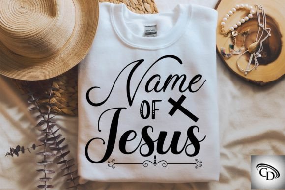 Name of Jesus Graphics for T-Shirt Designs