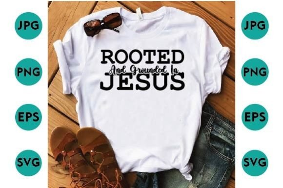 Rooted and Grounded in Jesus T-Shirt Design: A Practical Review for Digital Sellers